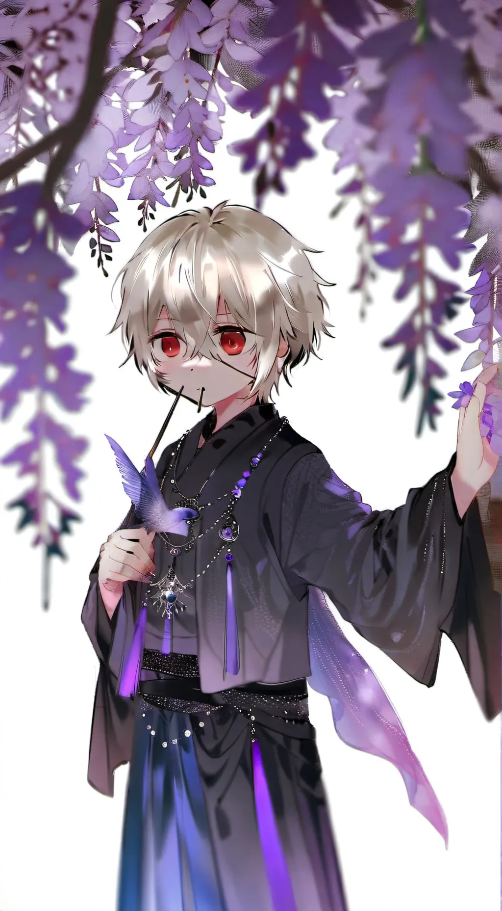 ai character: Léo background