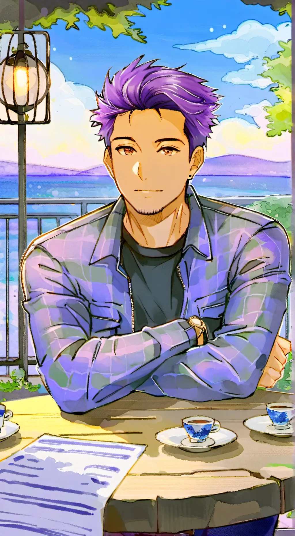 ai character: Daryl G. Rocner background