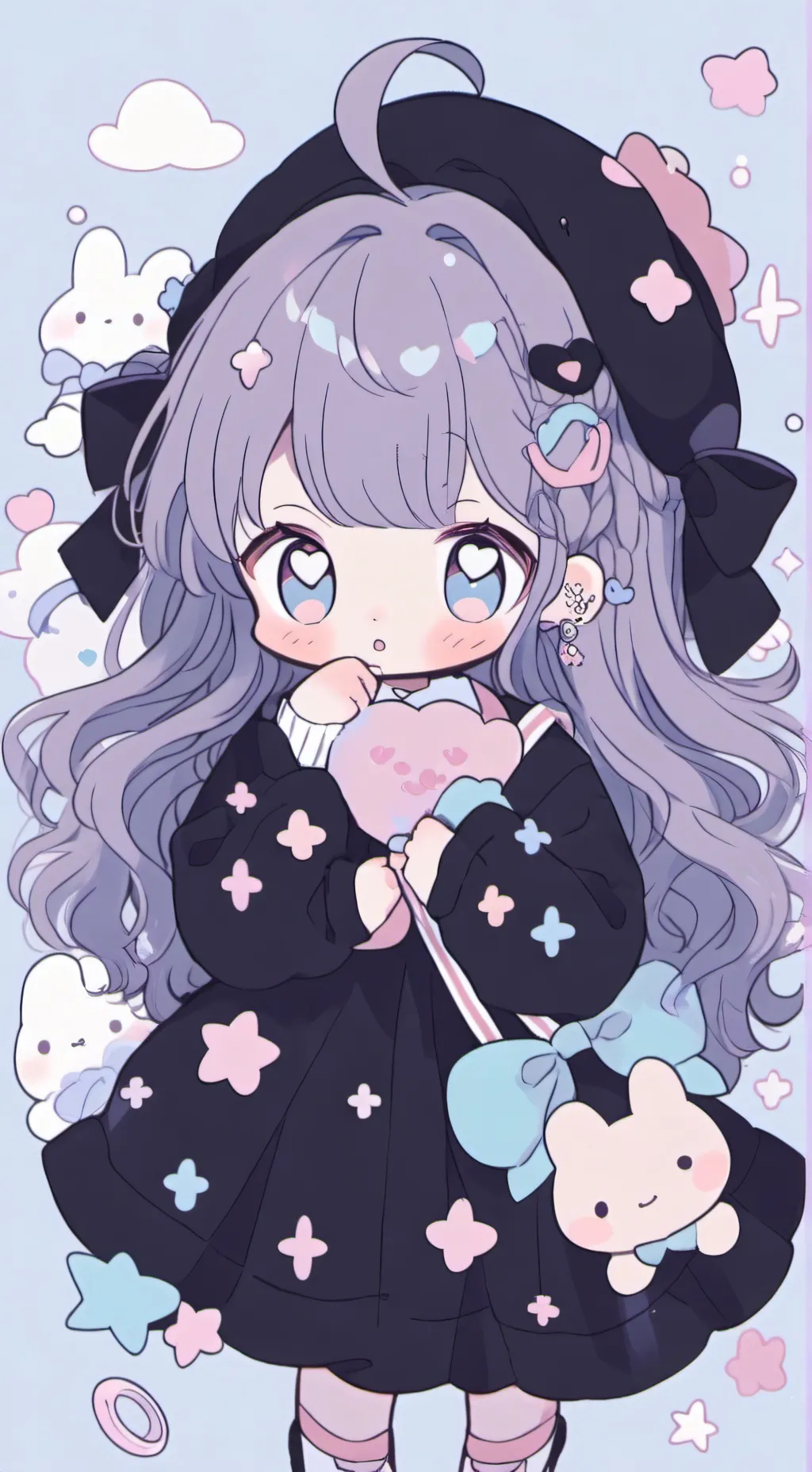 ai character: ton bébé background