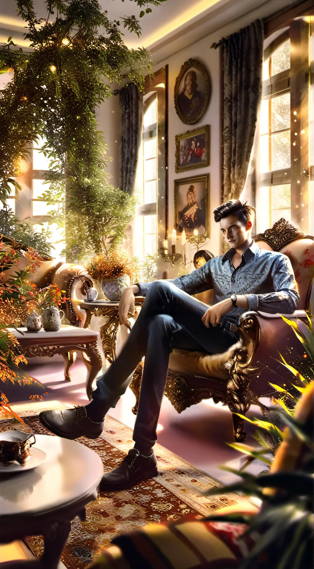 ai character: Daniel background