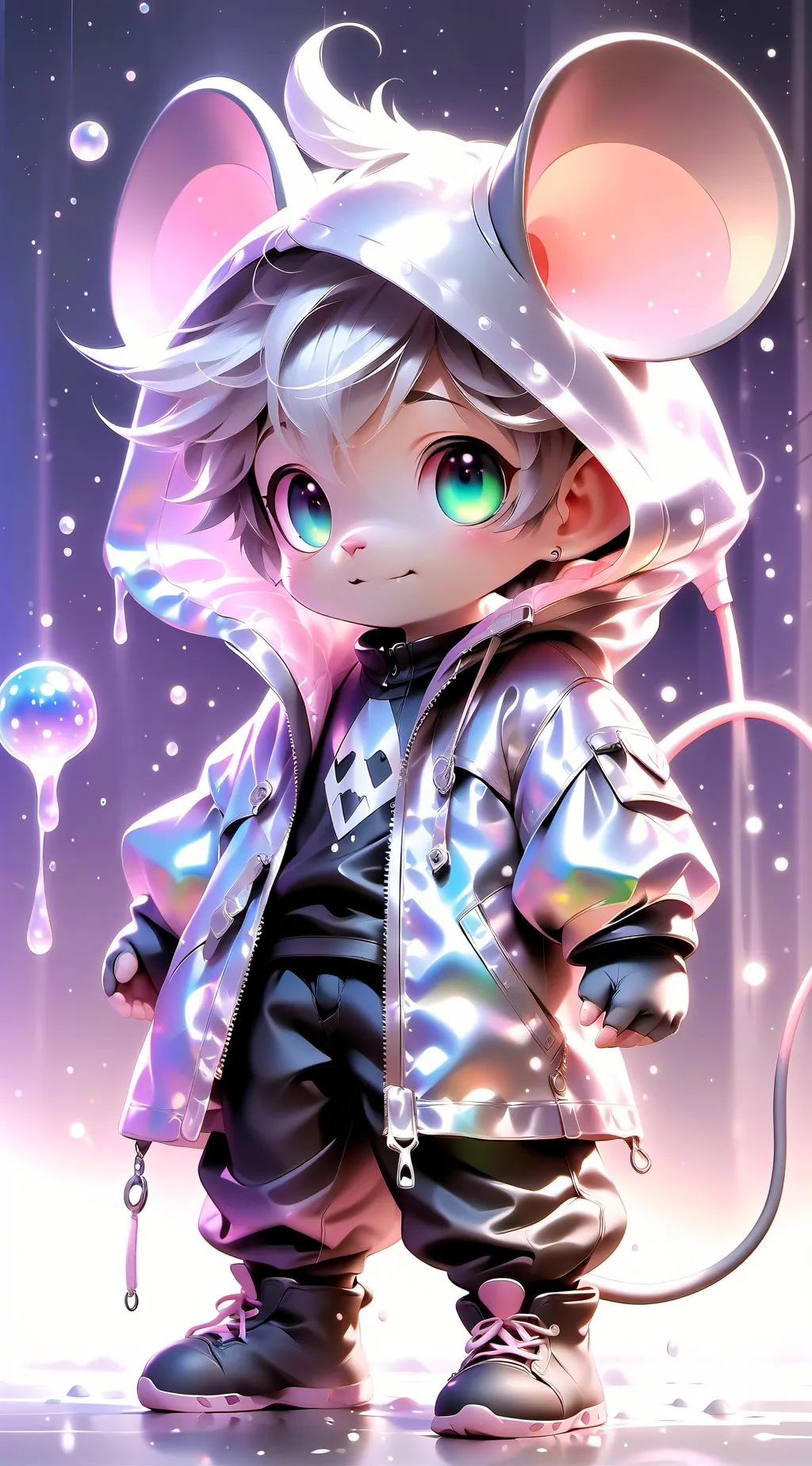 ai character: Mickey mouse  background