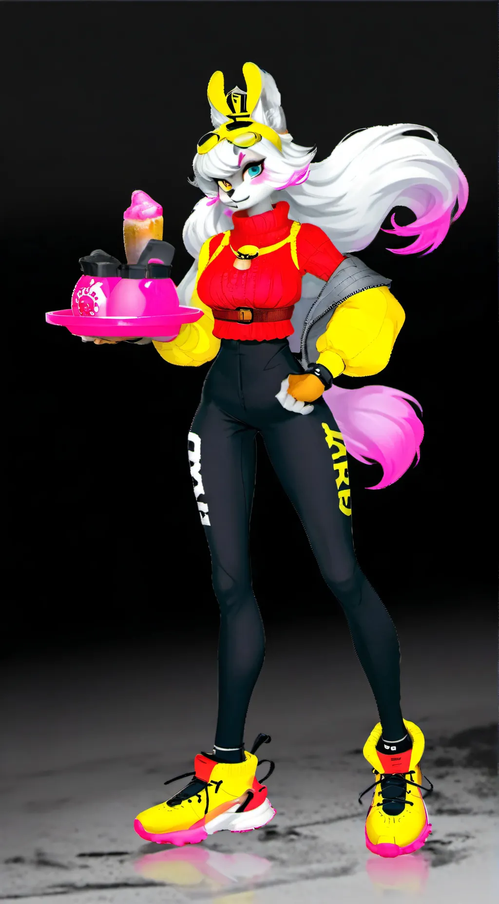 ai character: Astra background