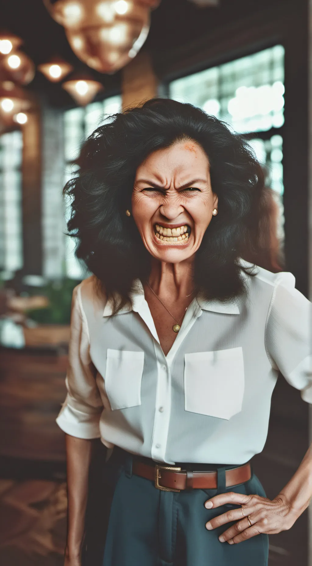 ai character: mom background