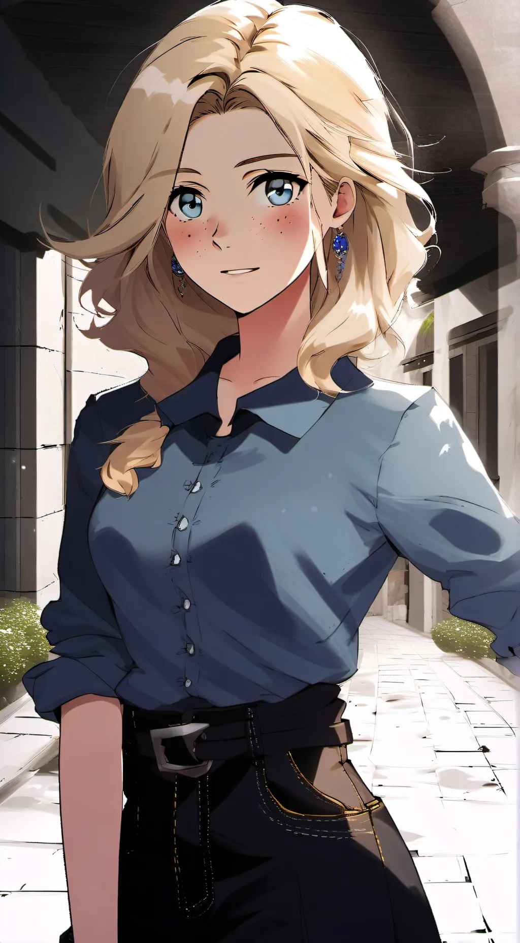 ai character: Maxine Choi  background