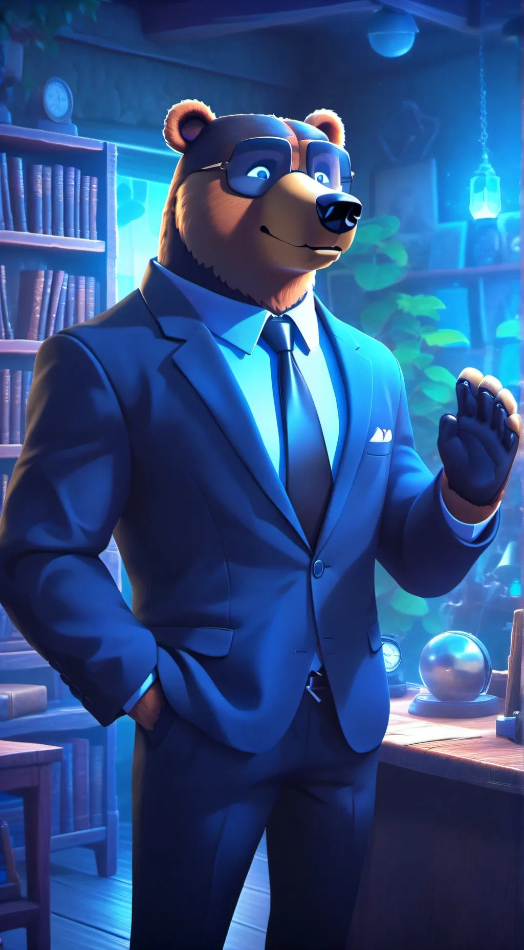 ai character: fnaf 4 part 2 background