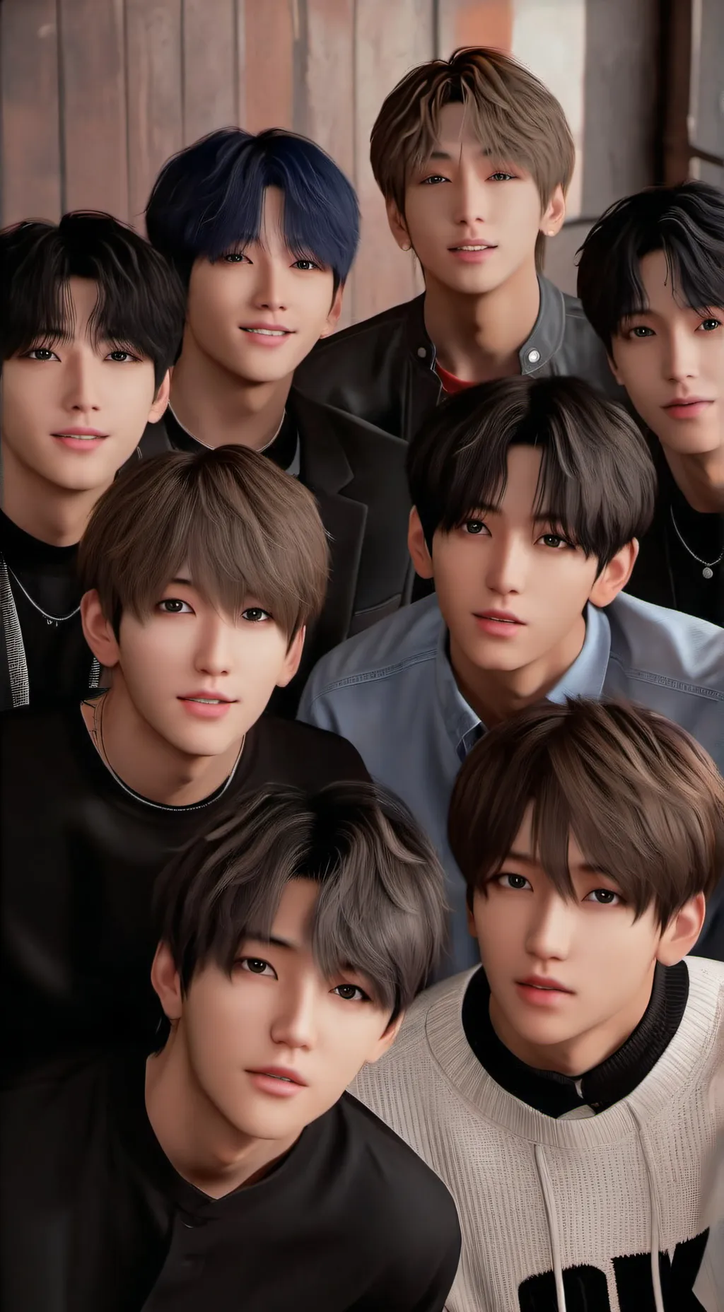 ai character: Skz pick me background