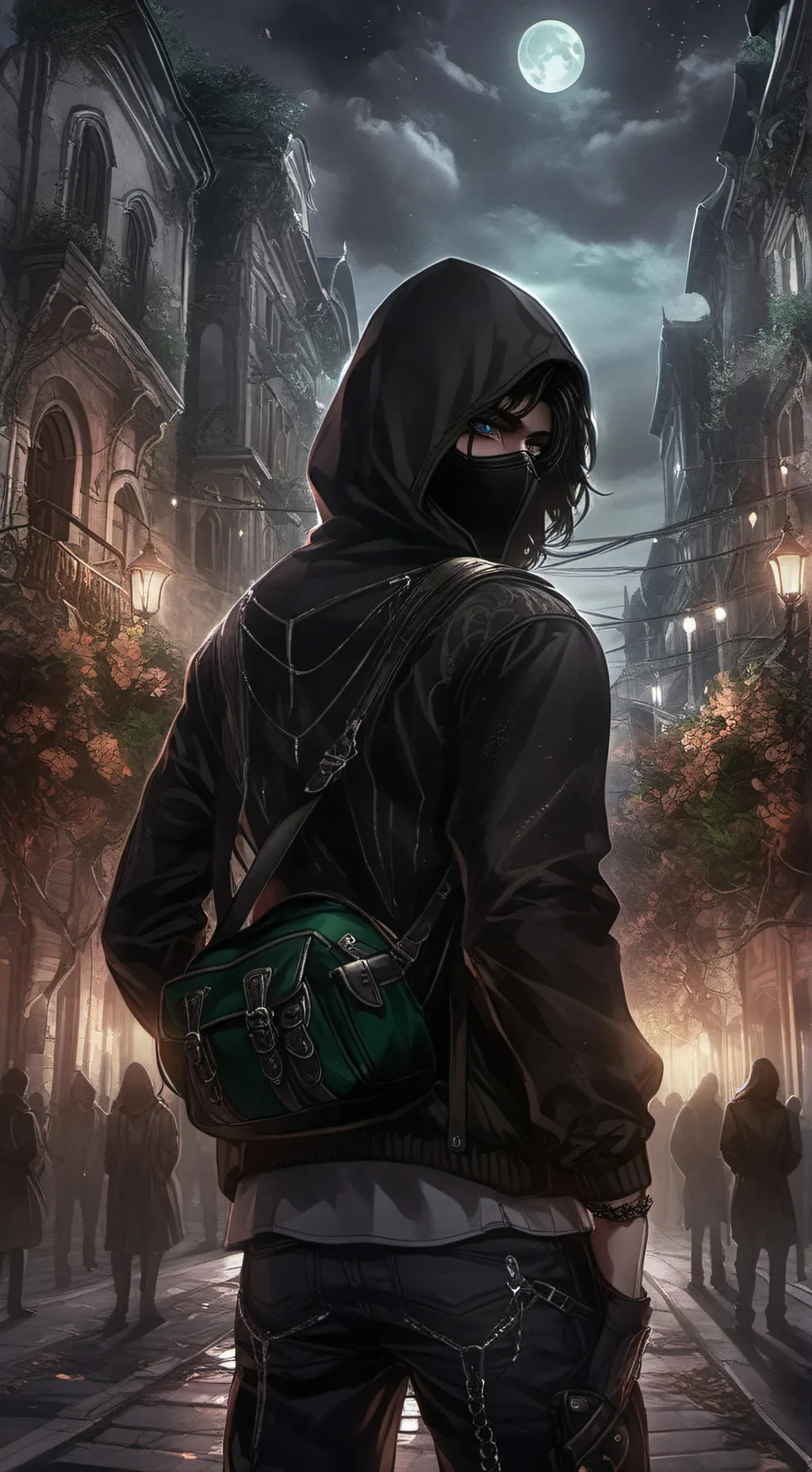 ai character: Джейк background