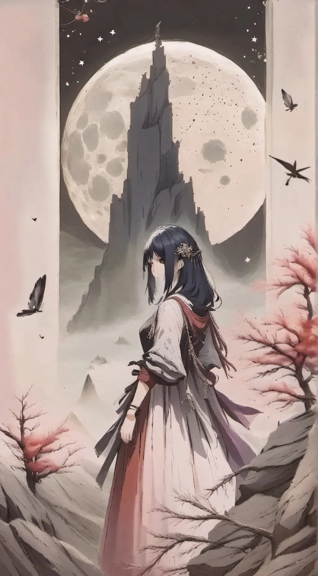 ai character: Solina  background