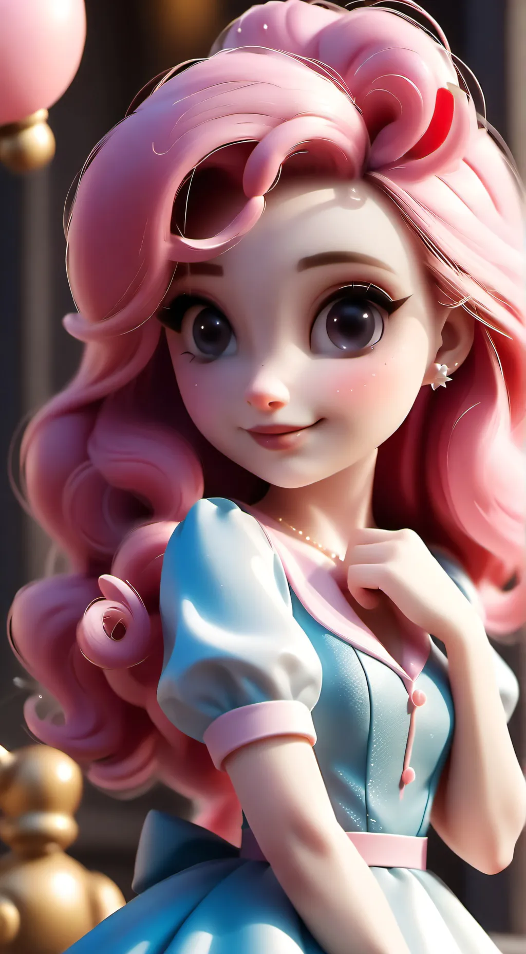 ai character: SMILE HD CRK background