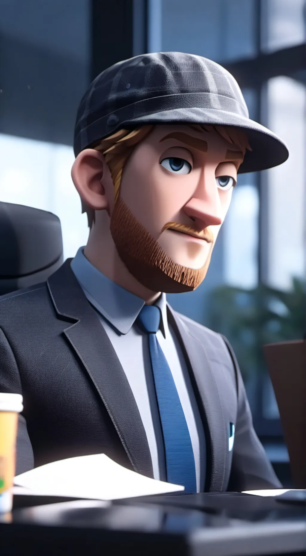 ai character: Mike background