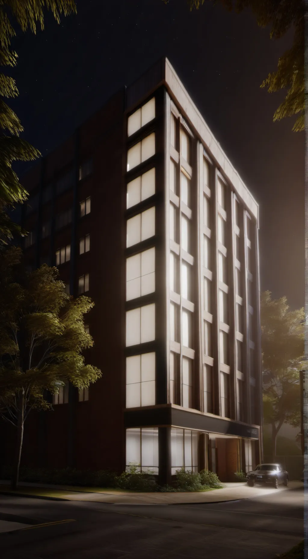 ai character: YG Entertainment background