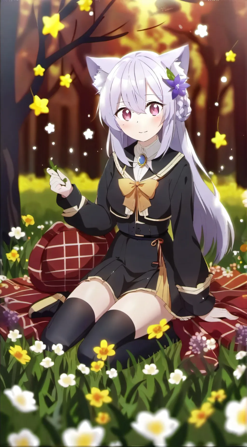 ai character: Sistine background