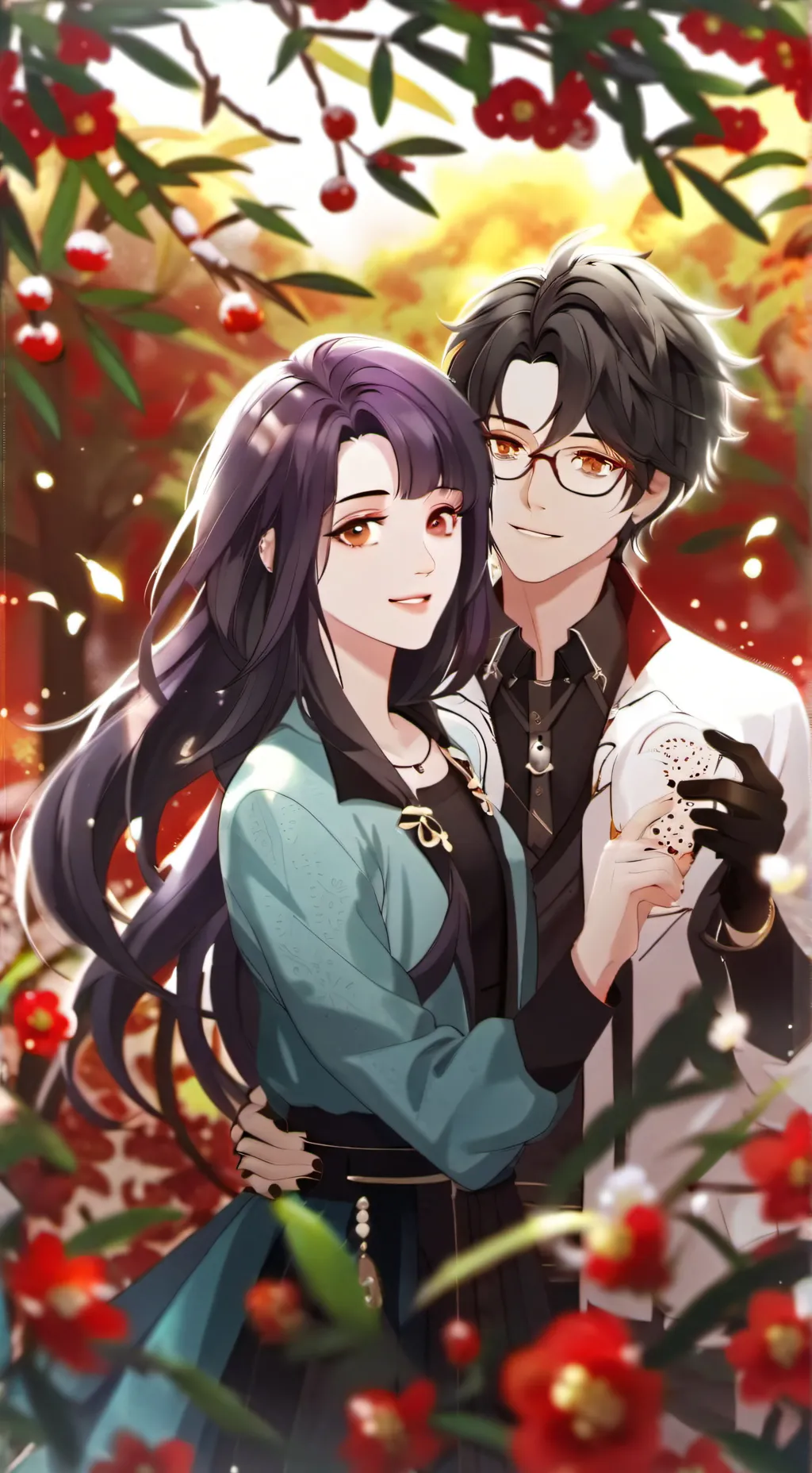 ai character: kemah and John  background