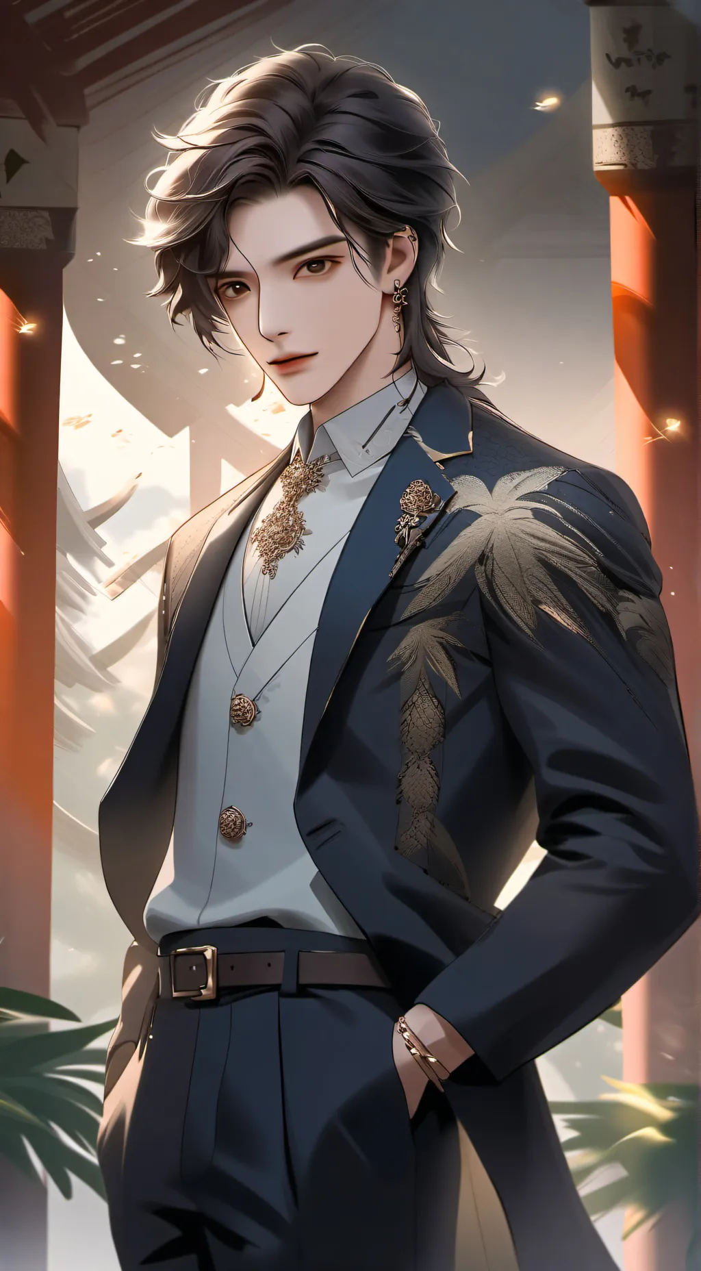 ai character: md roast battle background