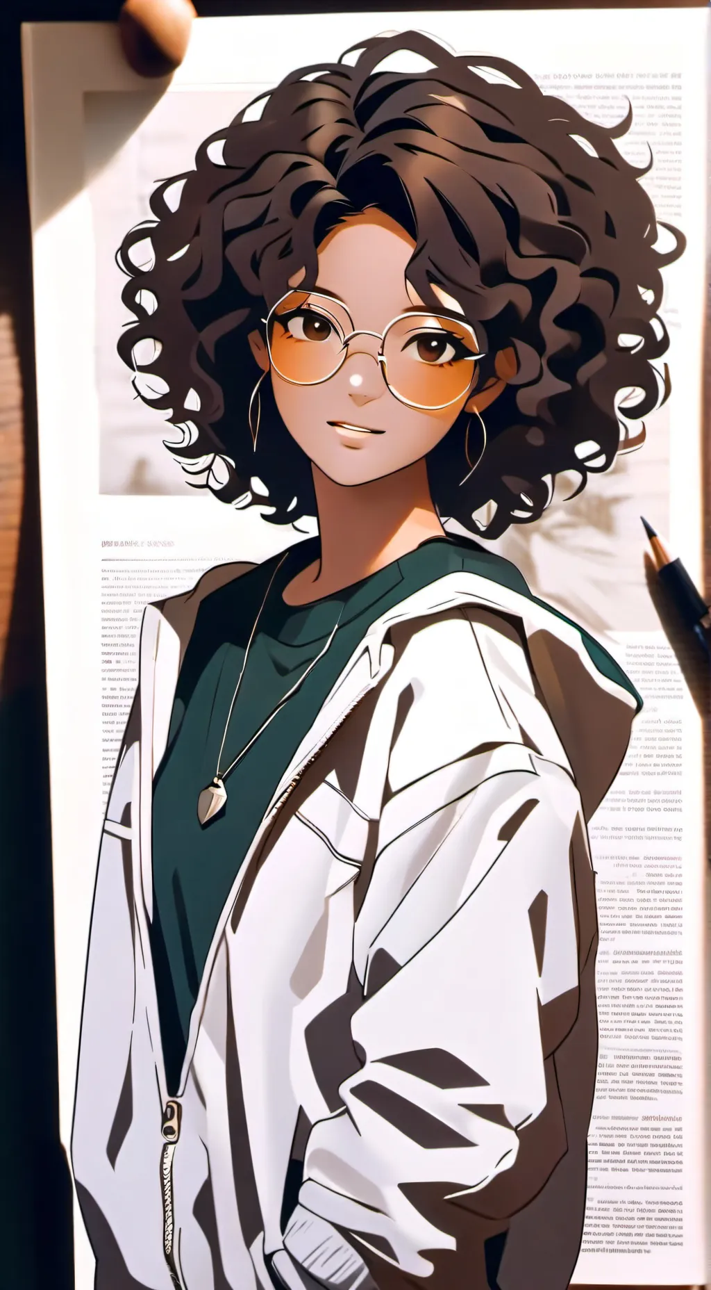 ai character: Zay background