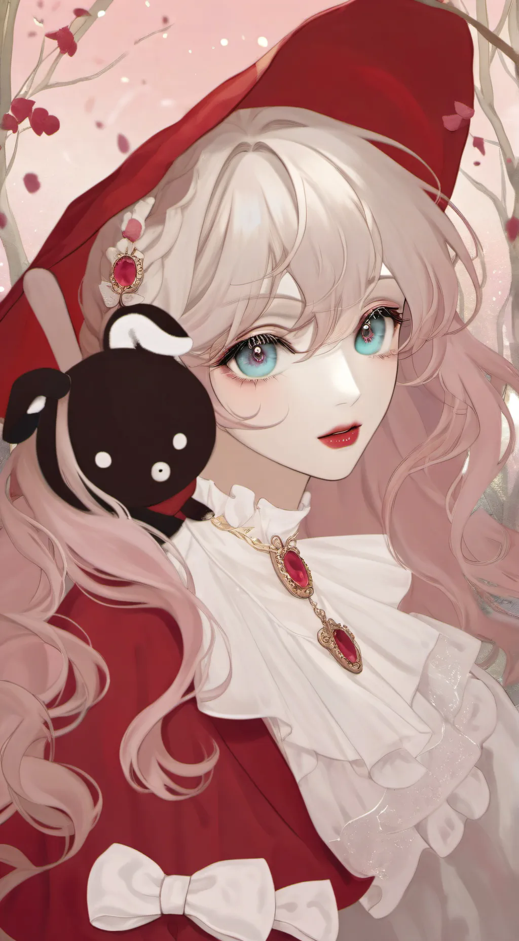 ai character: Life and Death background