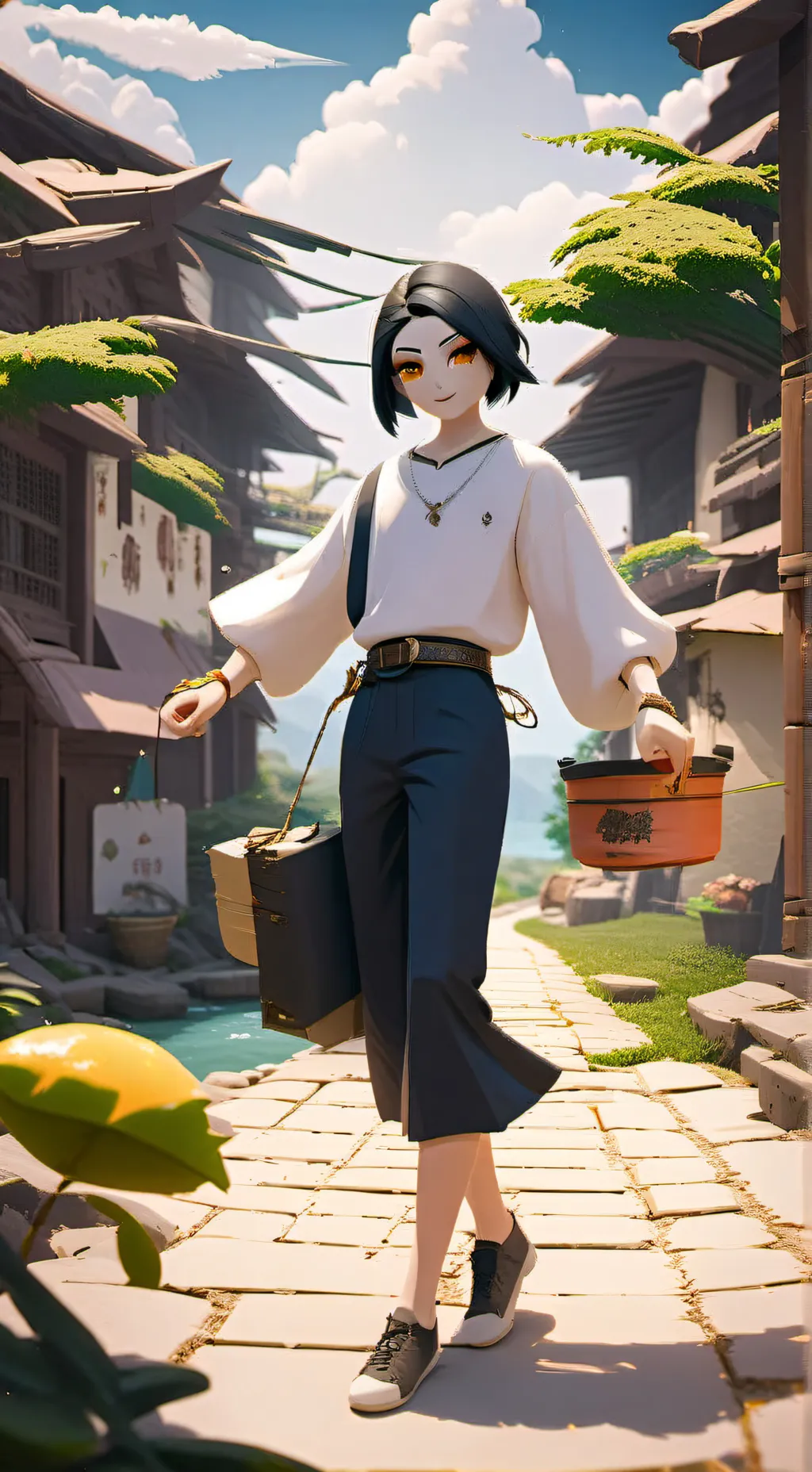 ai character: Daisy background