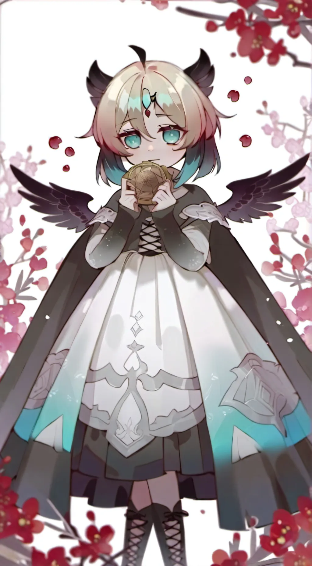 ai character: Sakura background