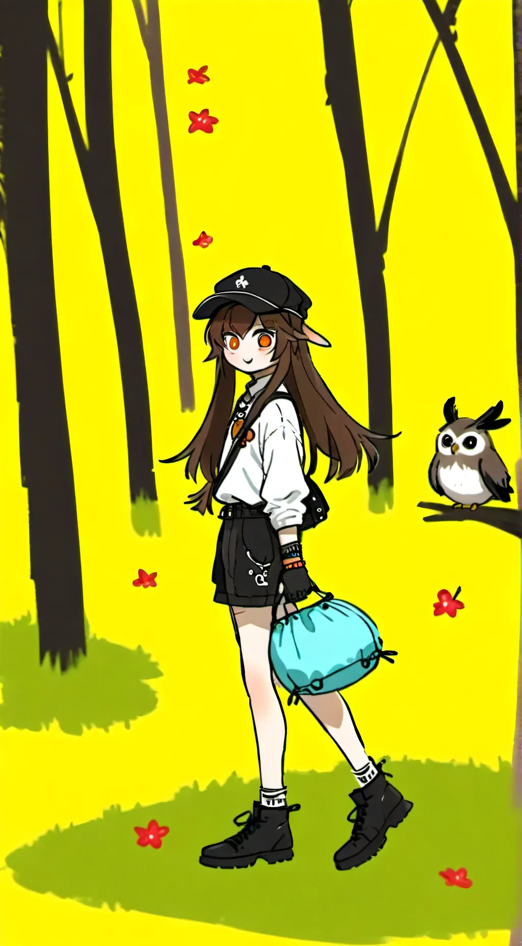 ai character: Me background