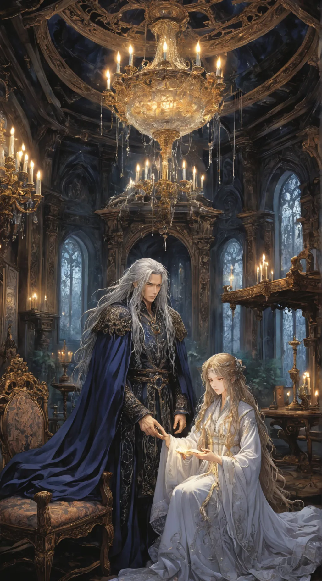 ai character: Lucien background