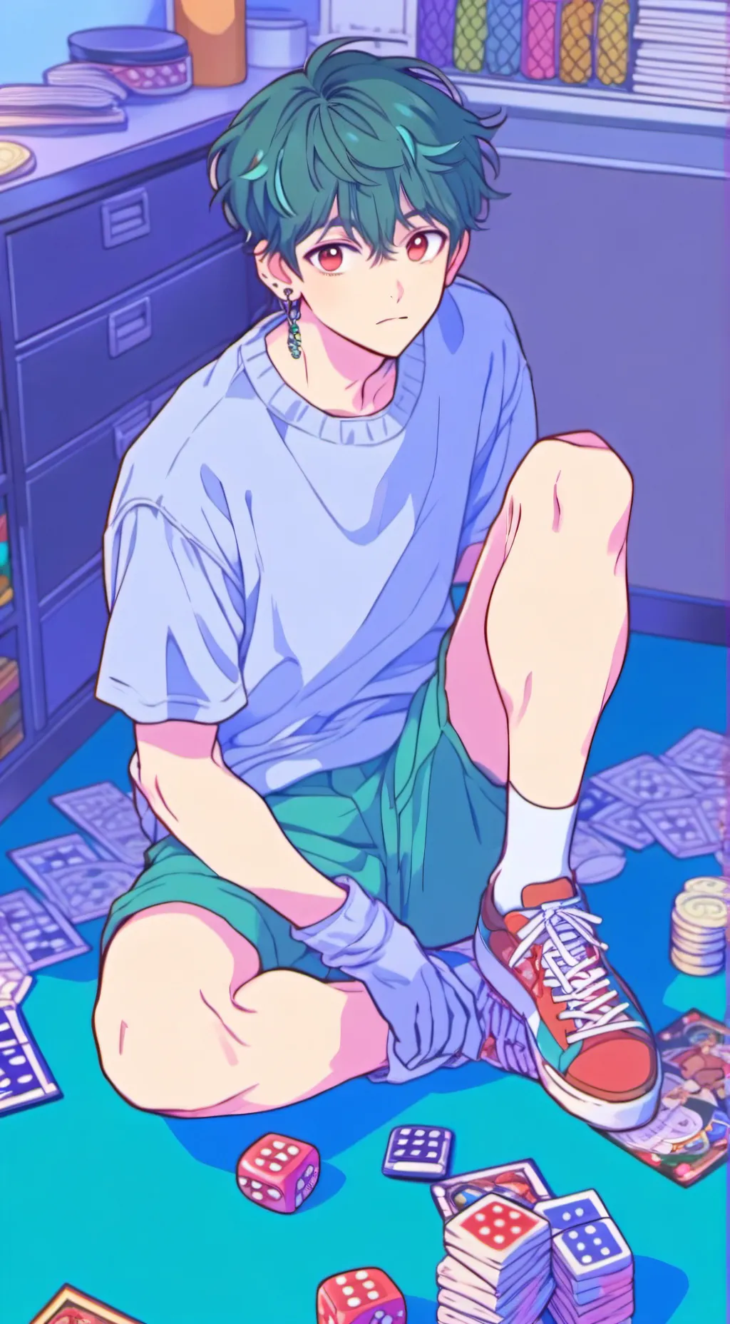 ai character: Oliver background