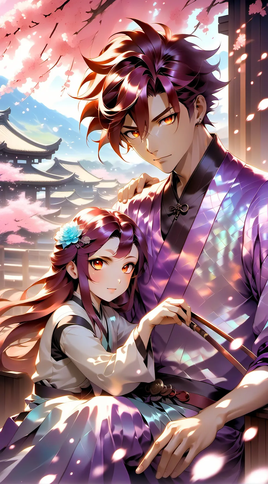 ai character: tankana xddd background