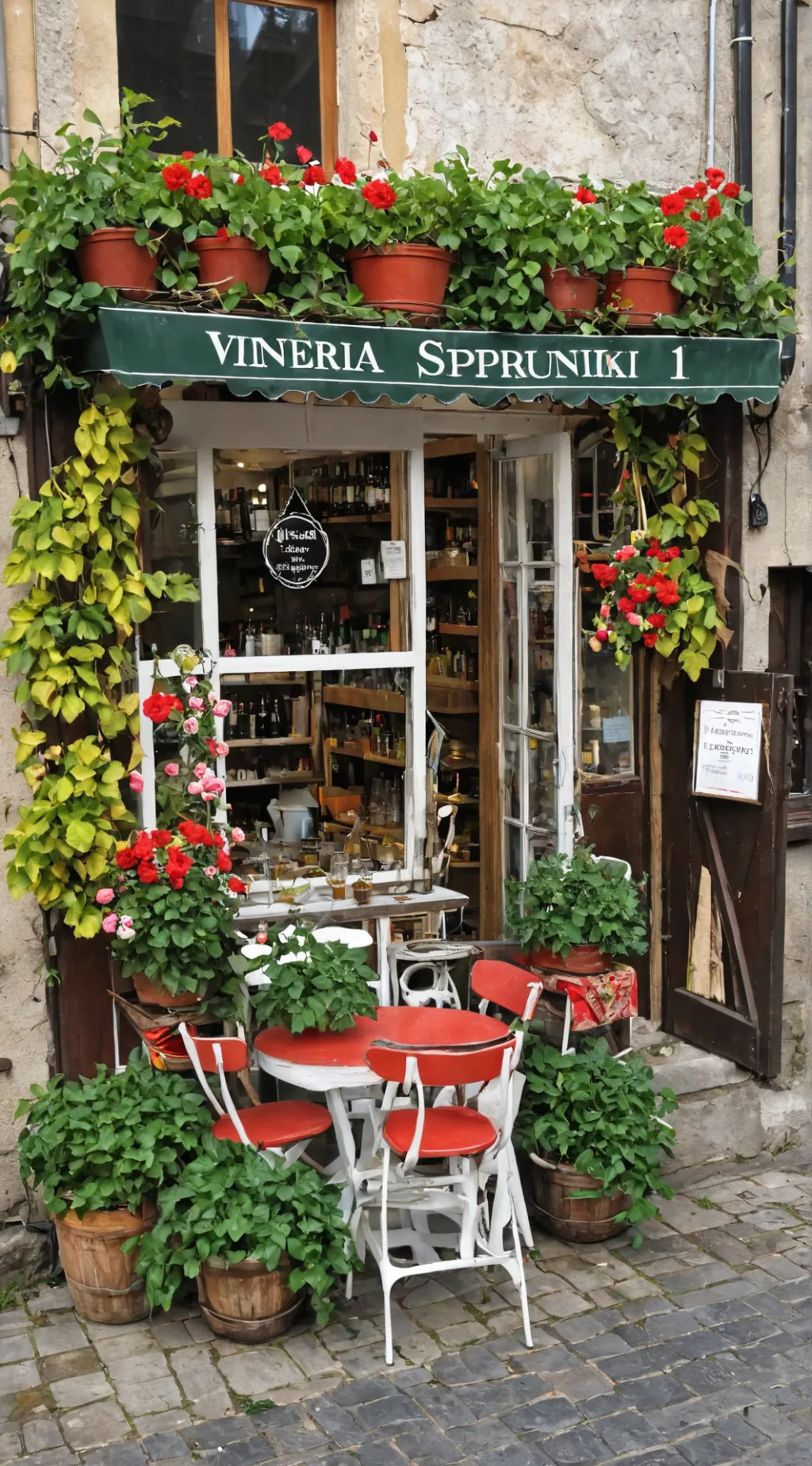 ai character: Vineria background