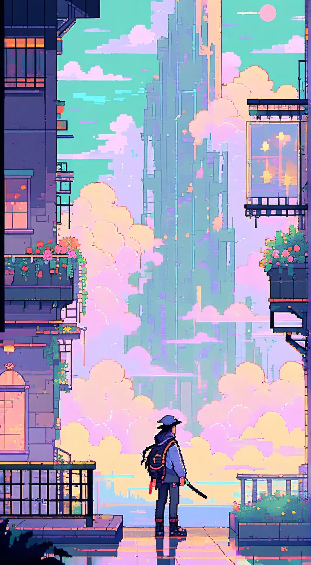 ai character:  aveugle  background