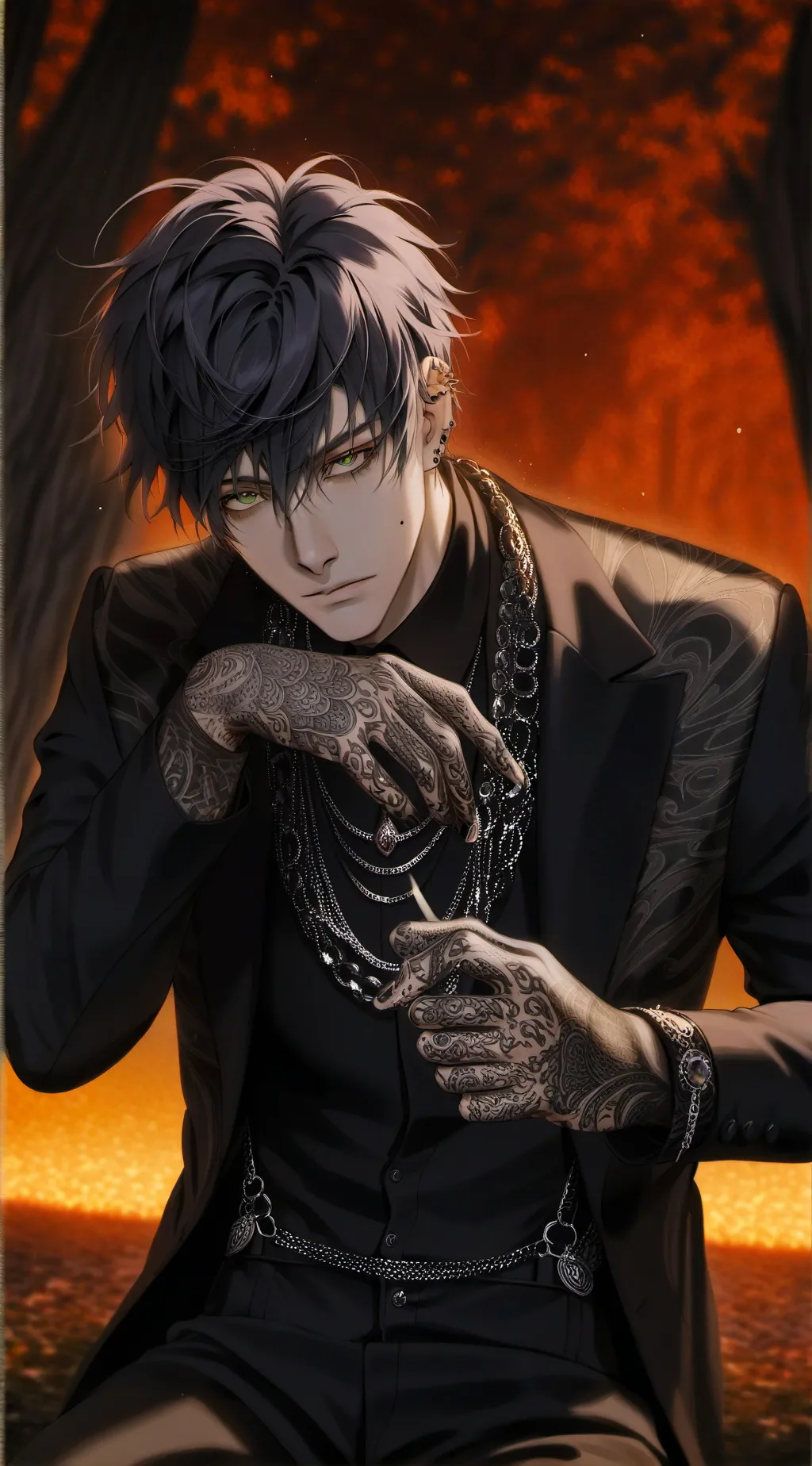 ai character: David  background