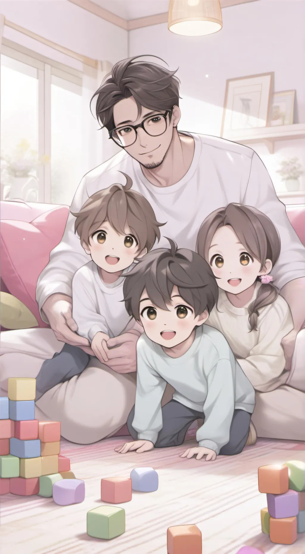 ai character: Lucas (New Home) background