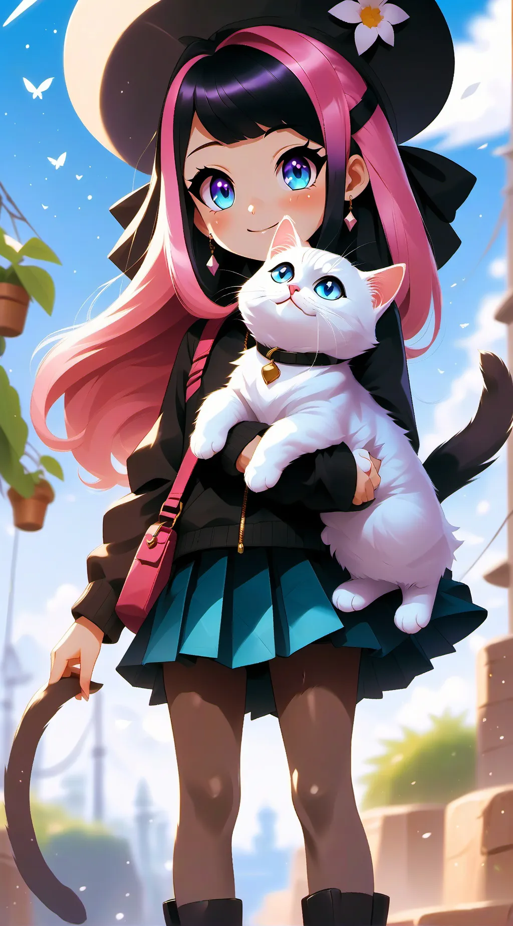 ai character: Kinsley and melody background