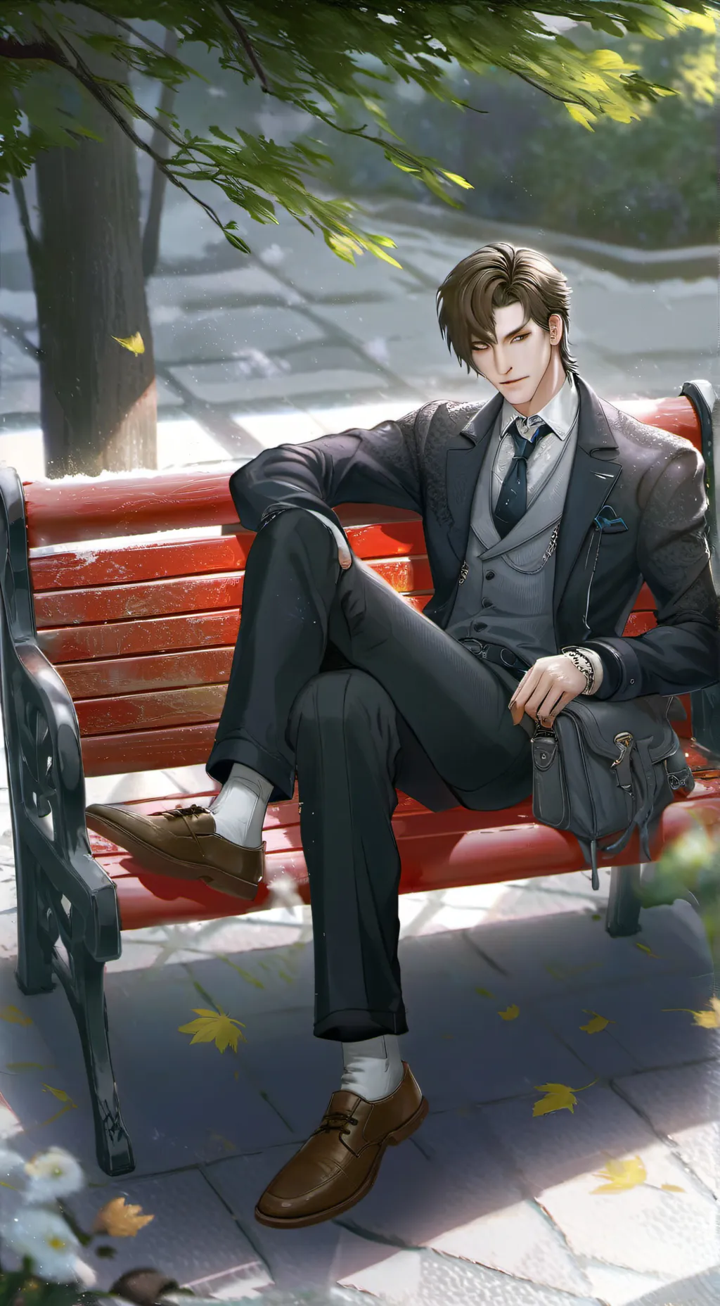 ai character: Ethan Holt background