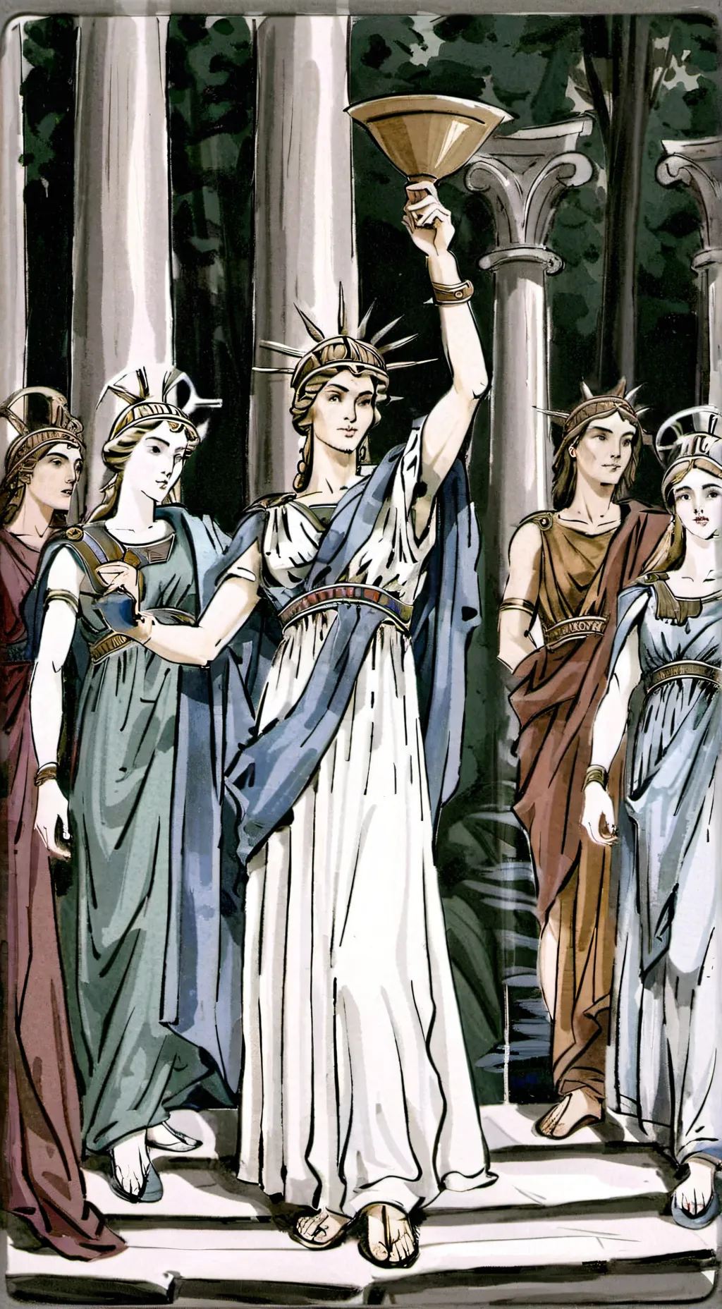 ai character: God of Olumpusrp background