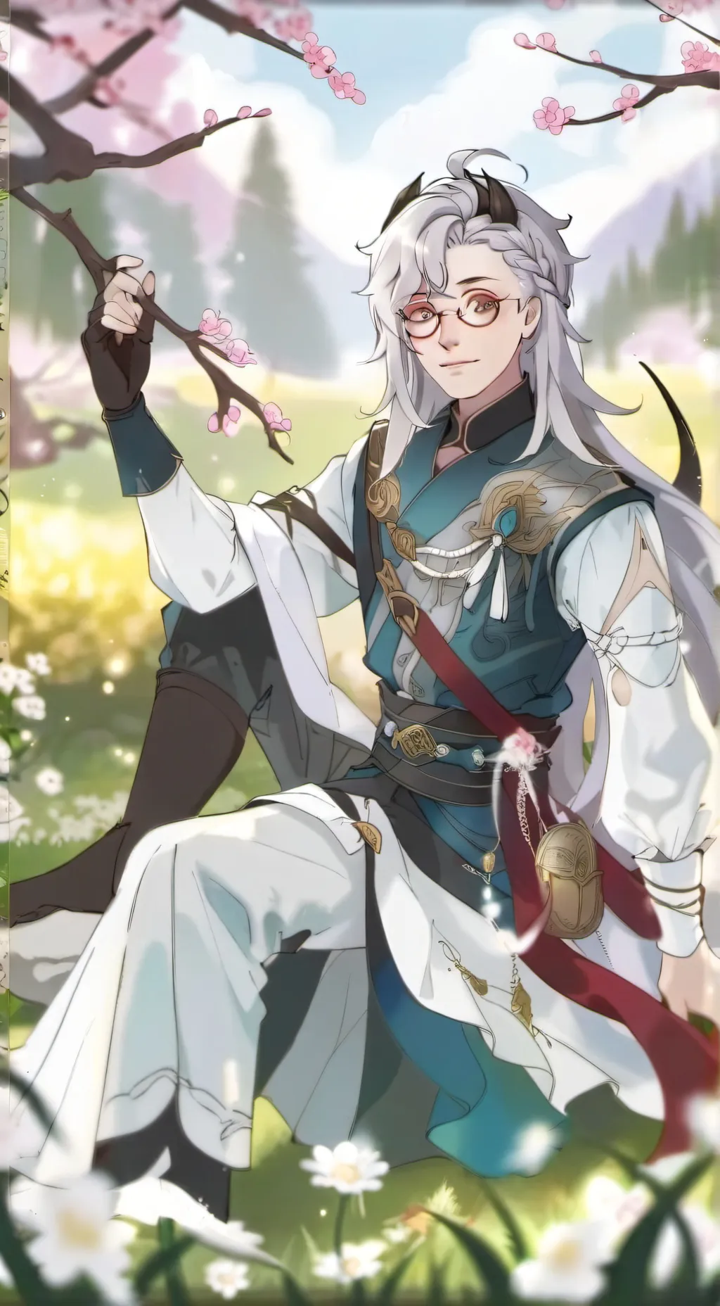 ai character: Beau  background