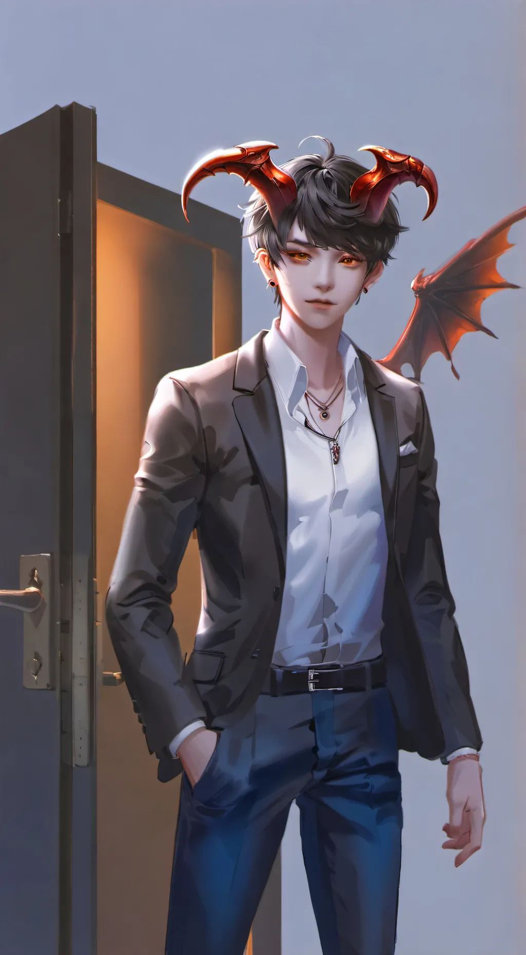 ai character: Charlie background