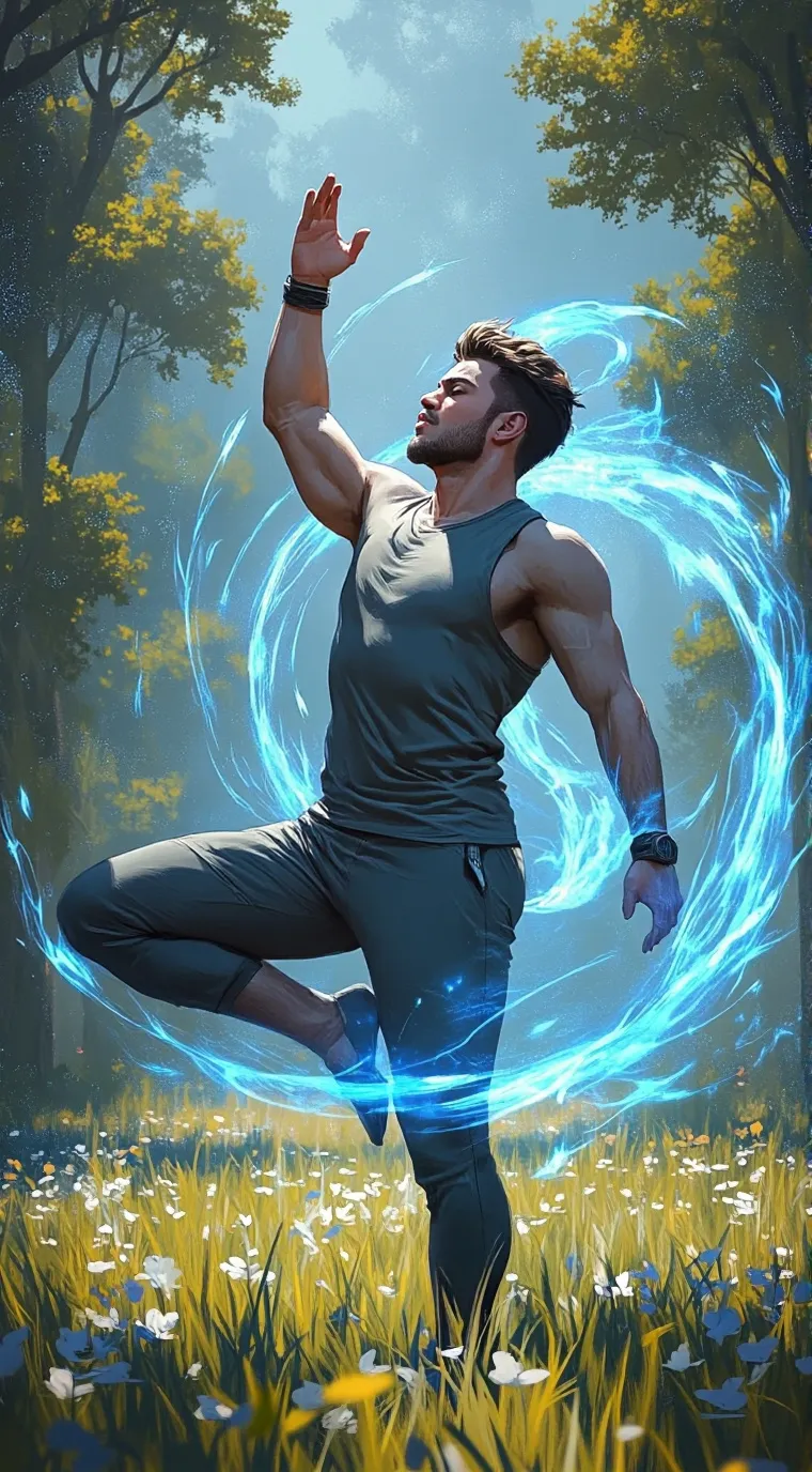 ai character: Ginie  background