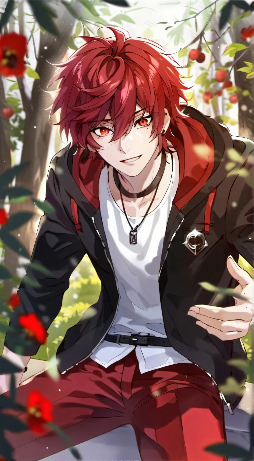 ai character: Jax  background