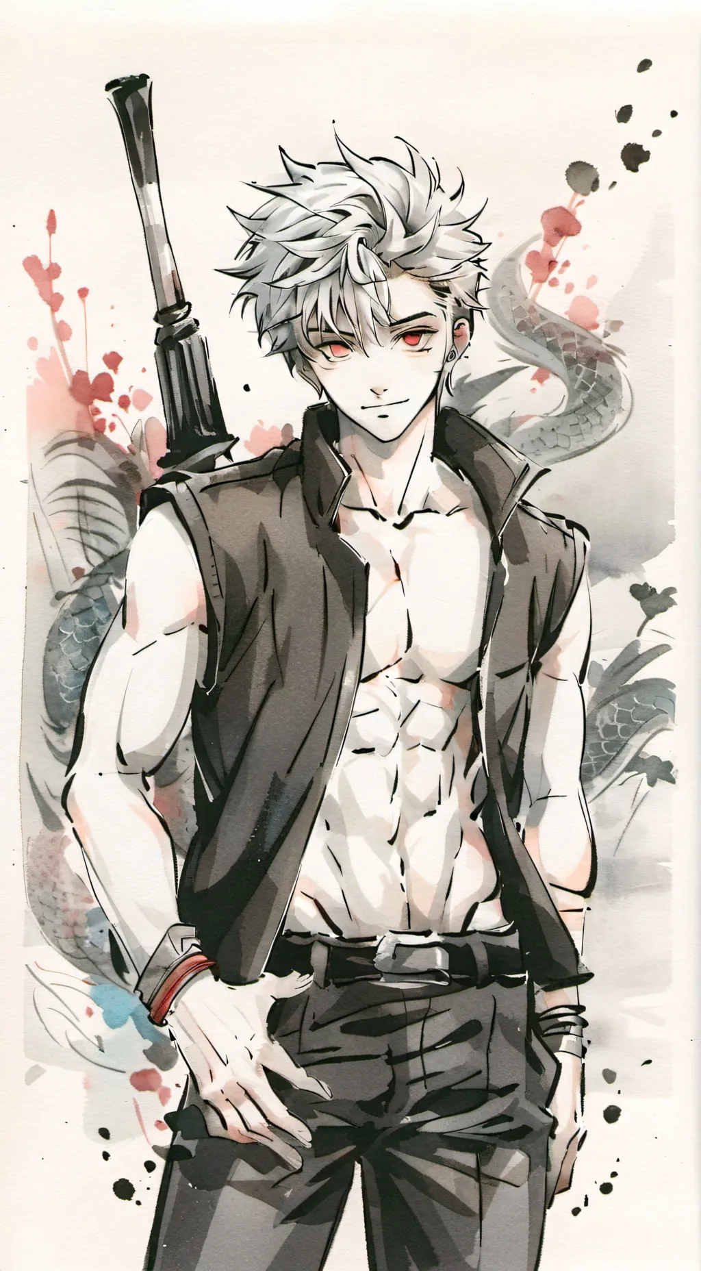 ai character: Draco background