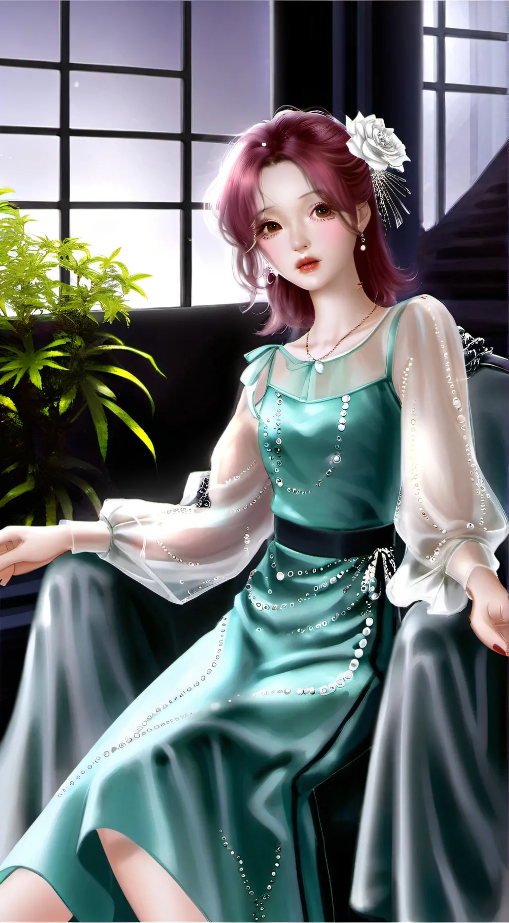 ai character: Celeste background