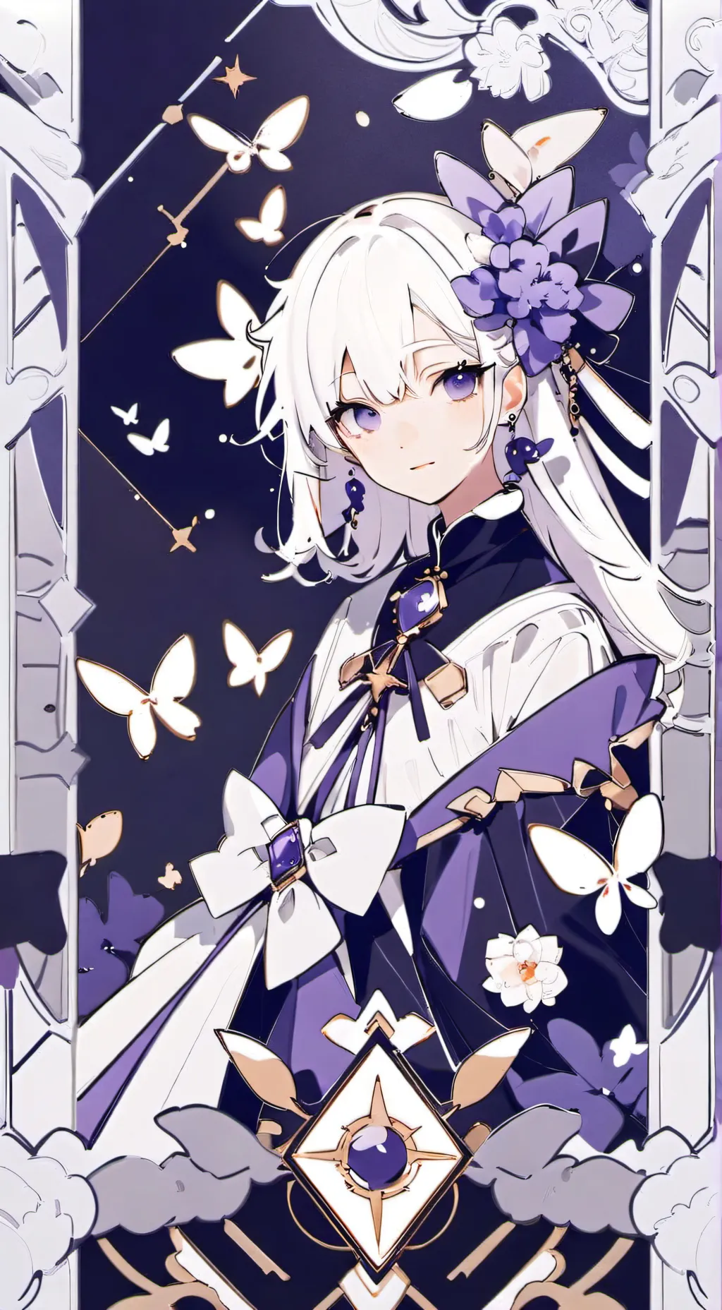 ai character: Genio background