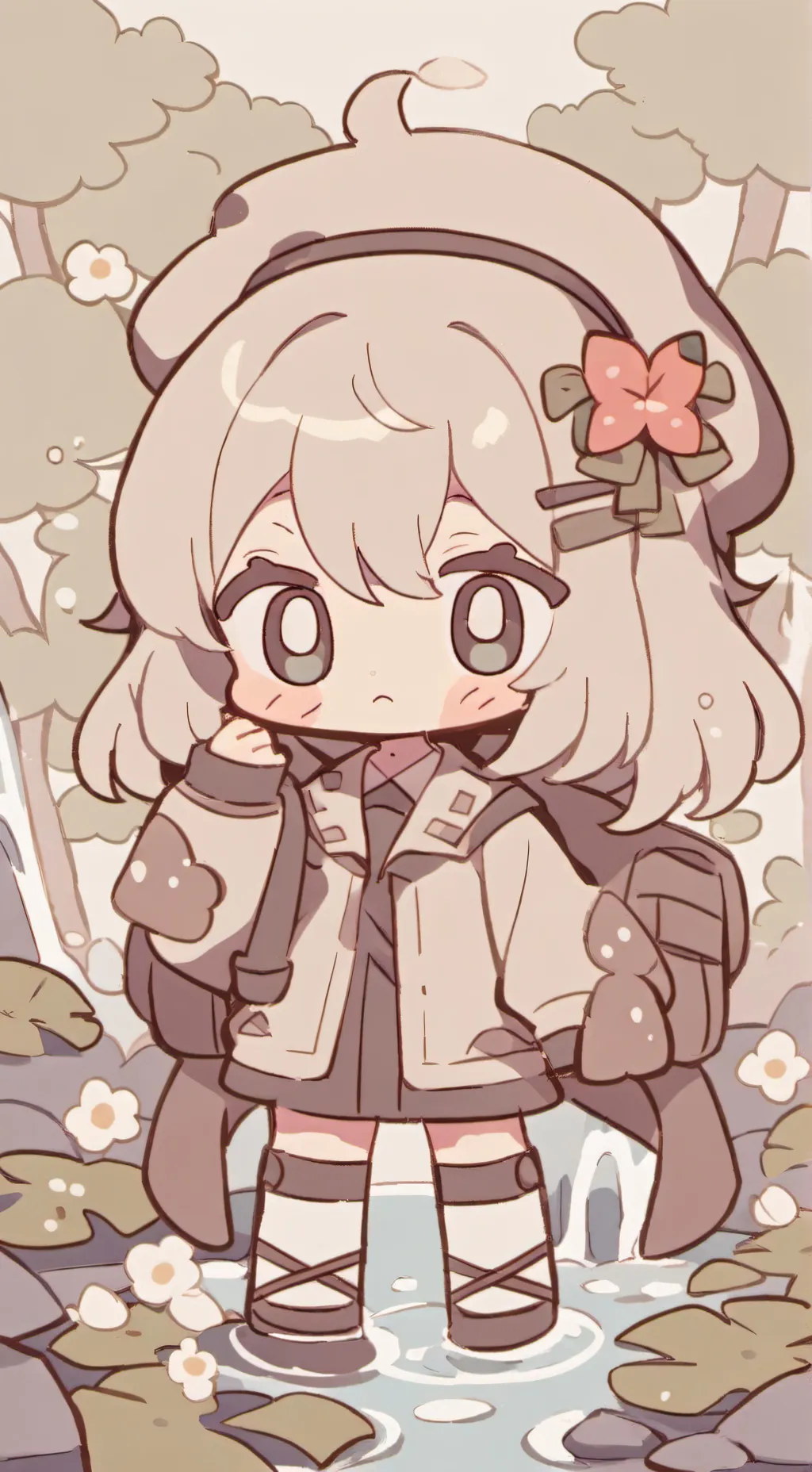 ai character: Luna  background