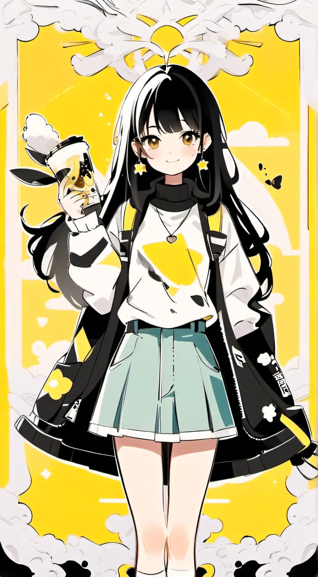 ai character: ★dw lab au★ background