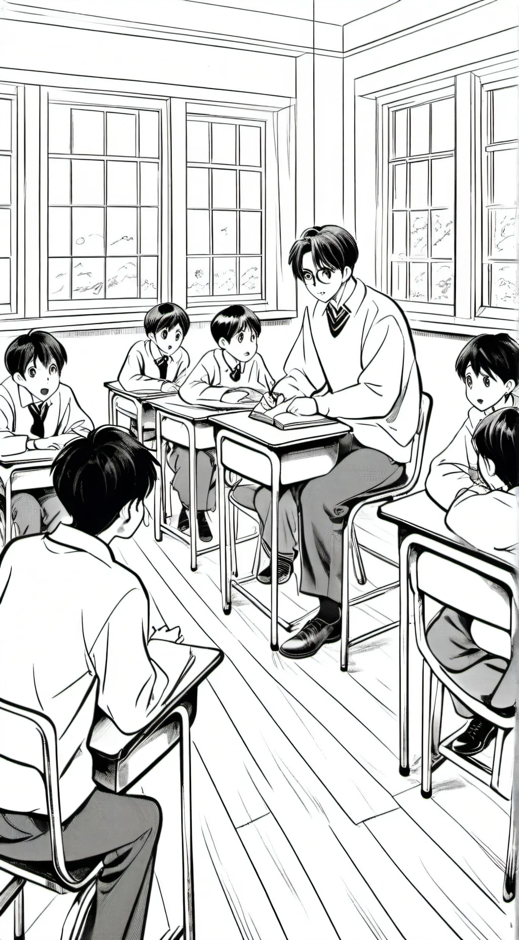 ai character: MHA pickme background