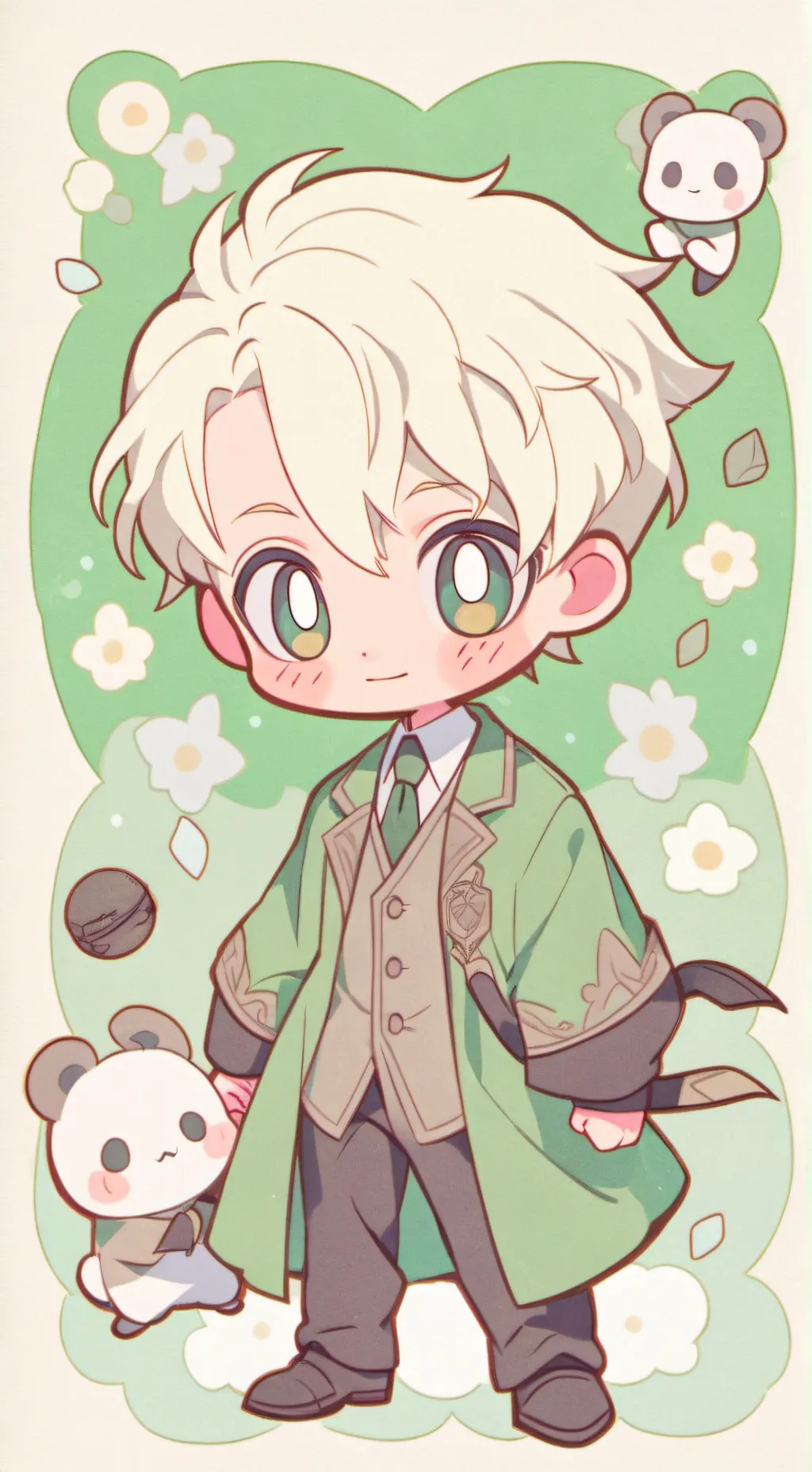 ai character: Draco × Y/N background