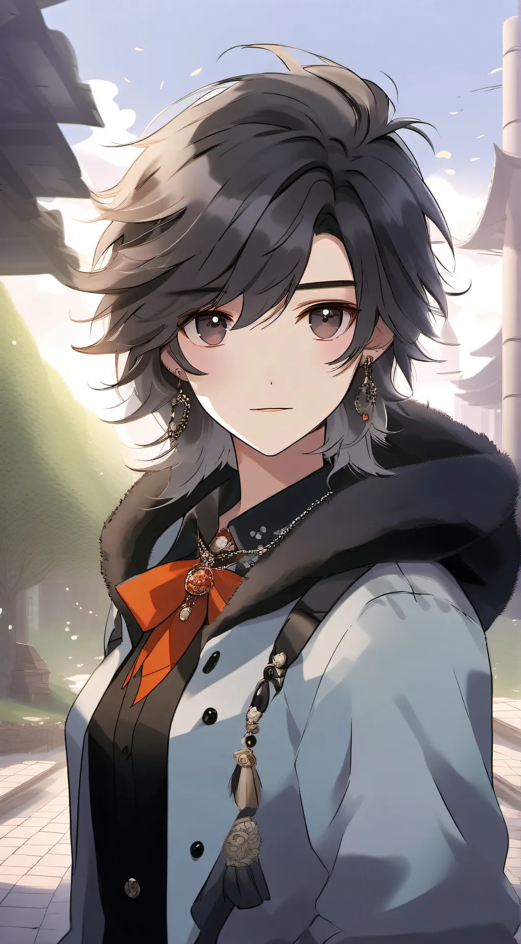 ai character: Dw new toon background