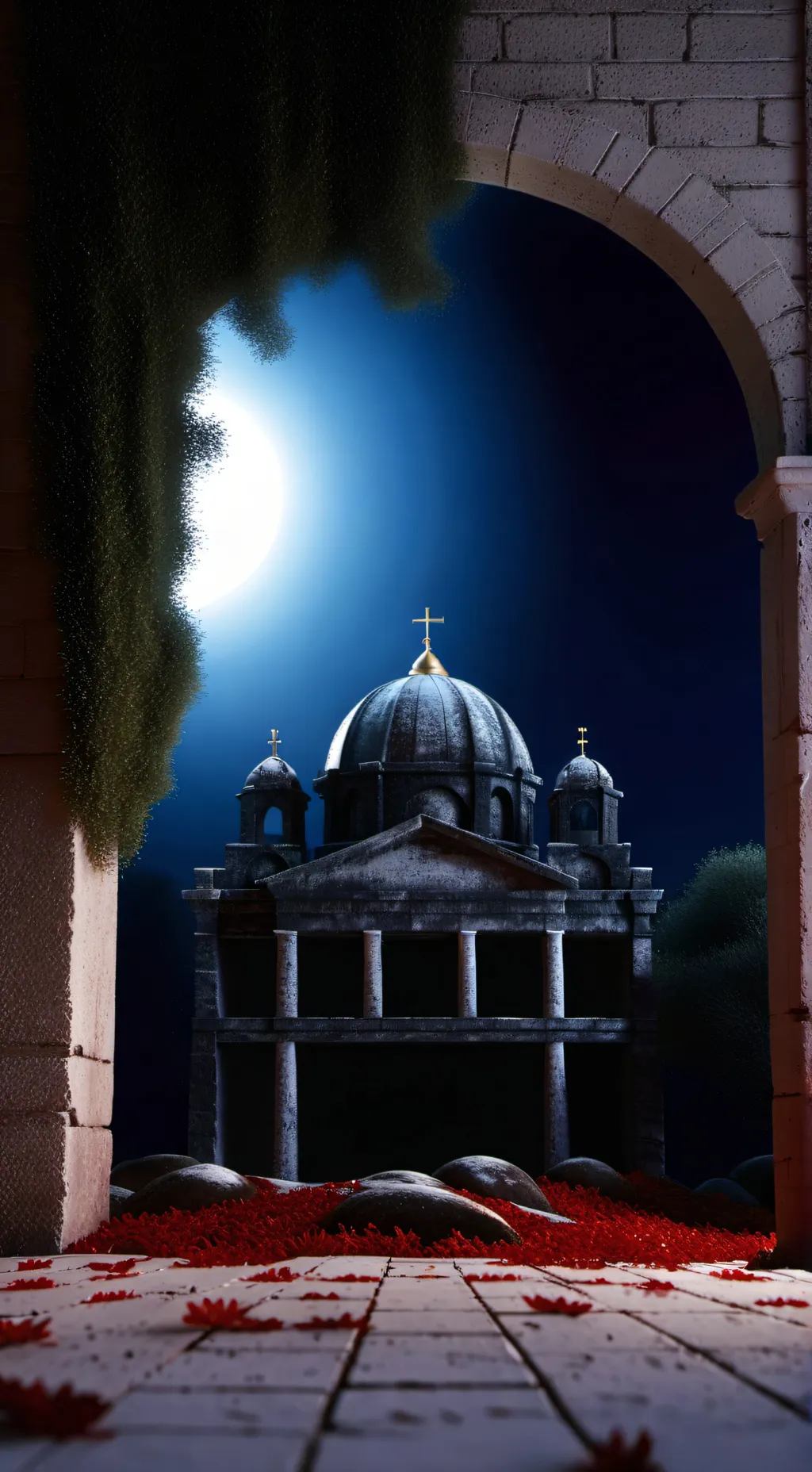 ai character: Chrissy y Tunner  background