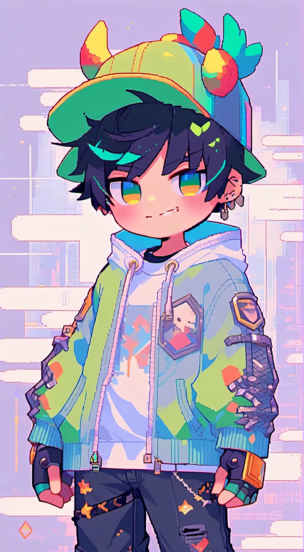 ai character: forsaken background