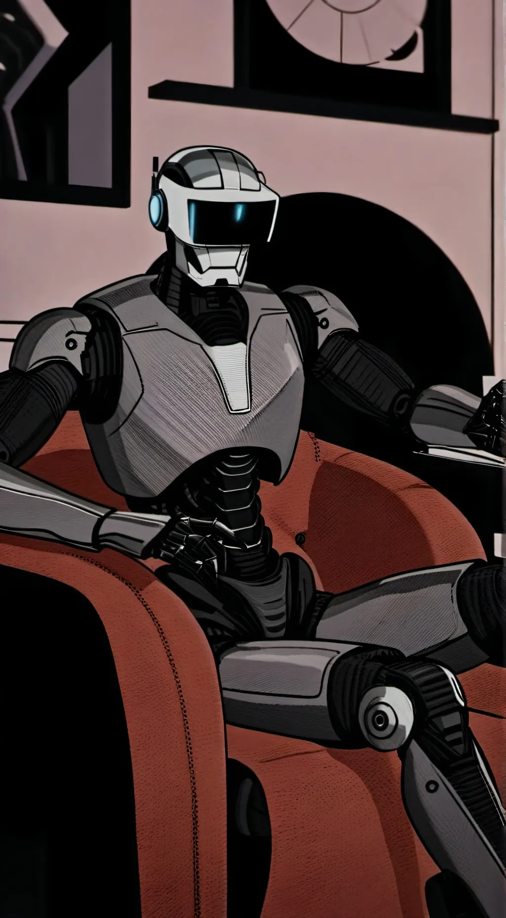 ai character: Test Model 1 background