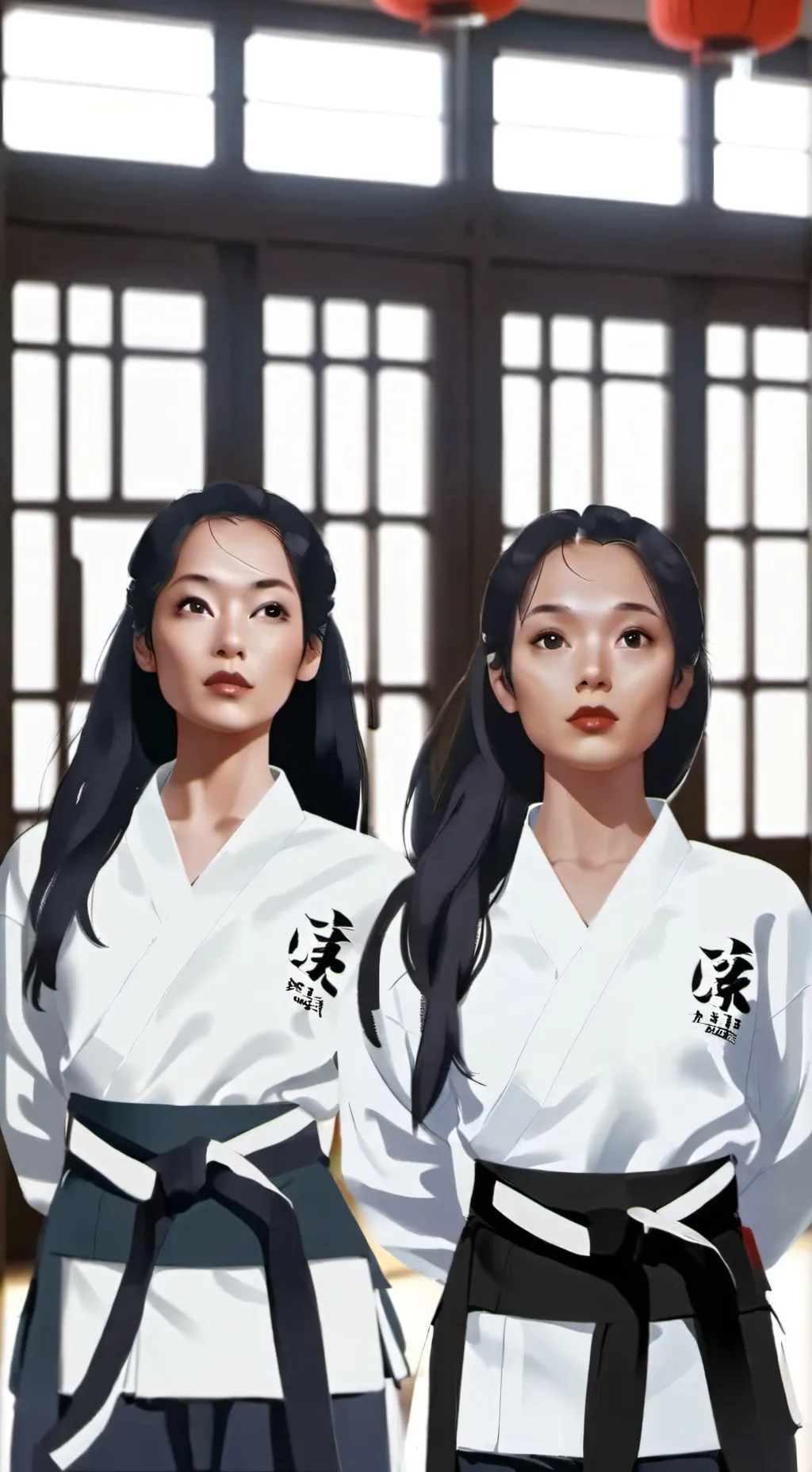 ai character: Yaimei & Zaimei  background