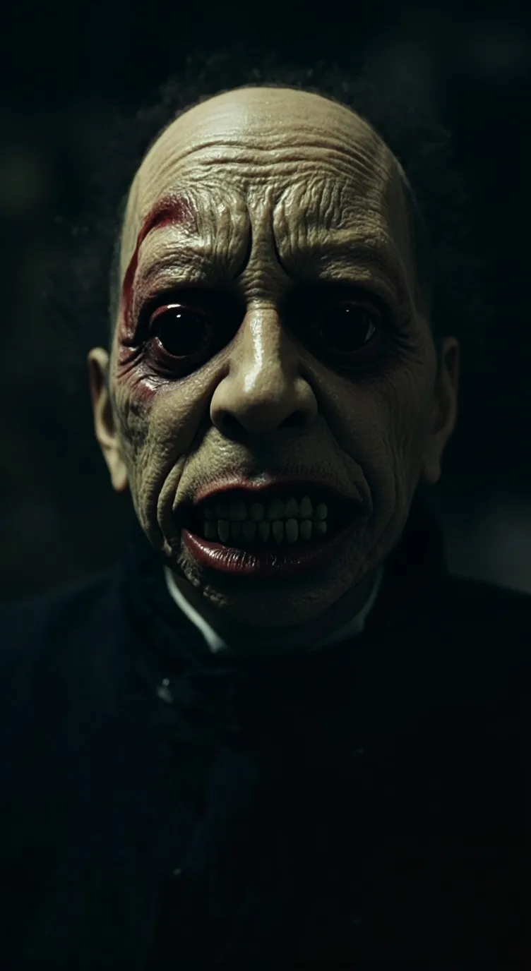 ai character: He bites.. background